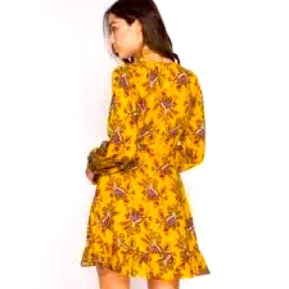 Knox Rose 100% Rayon Floral Mini Dress M - Picture 2 of 8